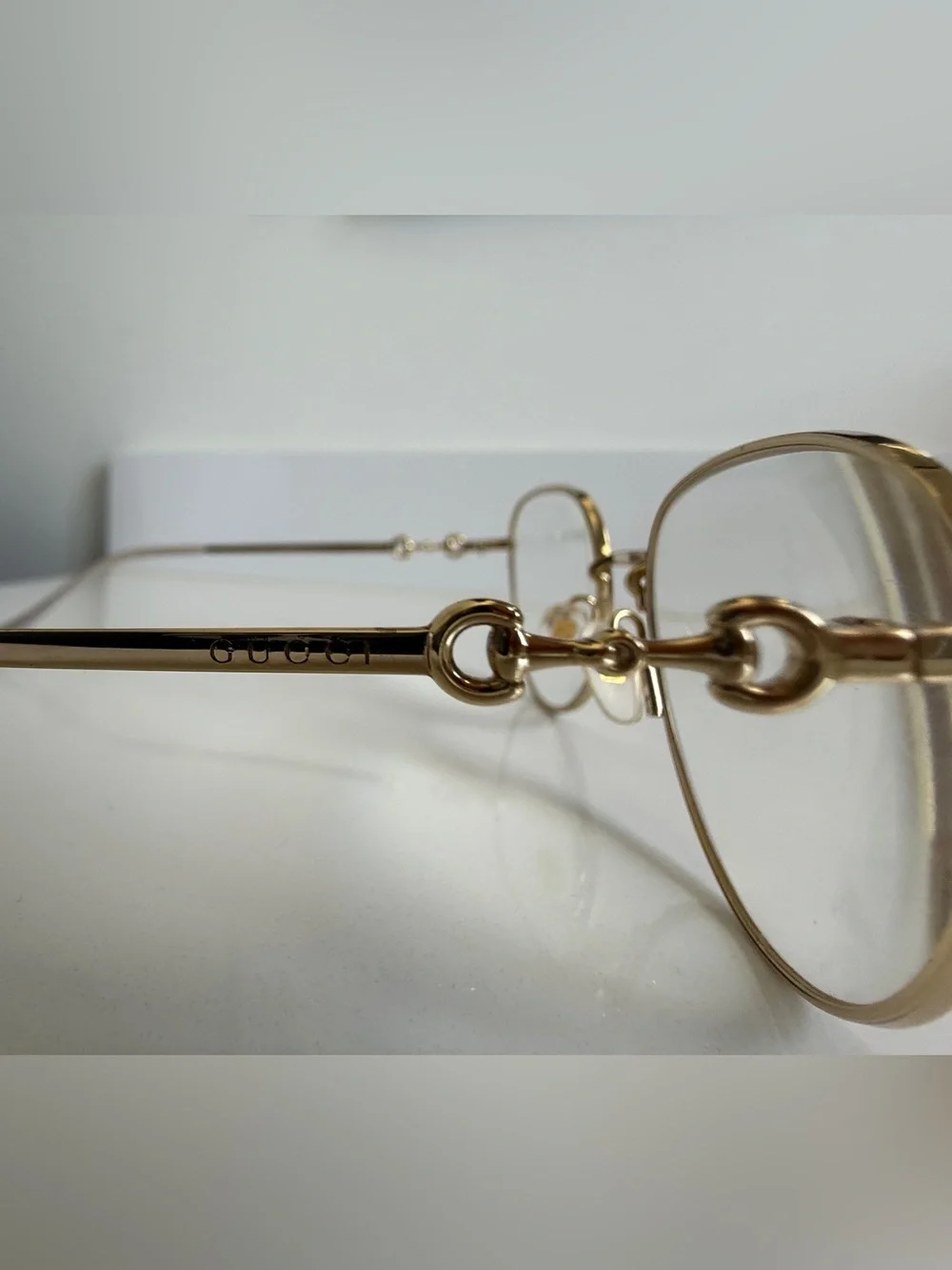 Gucci Horsebit Round Eyeglasses